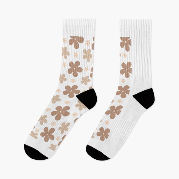 Item preview, Flower Garden Brown designed and sold by AngelDaisyDotCo.