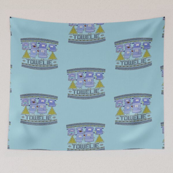 Item preview, South Park Towelie Smoking Towel Christmas Winter Sweater Funny Cloth designed and sold by RichardParadi.