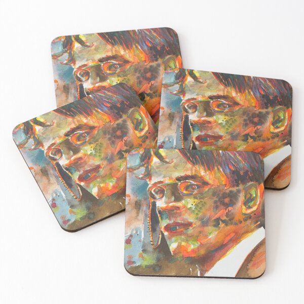 Item preview, W. B. YEATS - watercolor portrait .6 designed and sold by lautir.