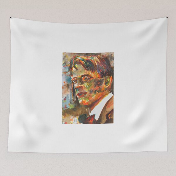 Item preview, W. B. YEATS - watercolor portrait .6 designed and sold by lautir.