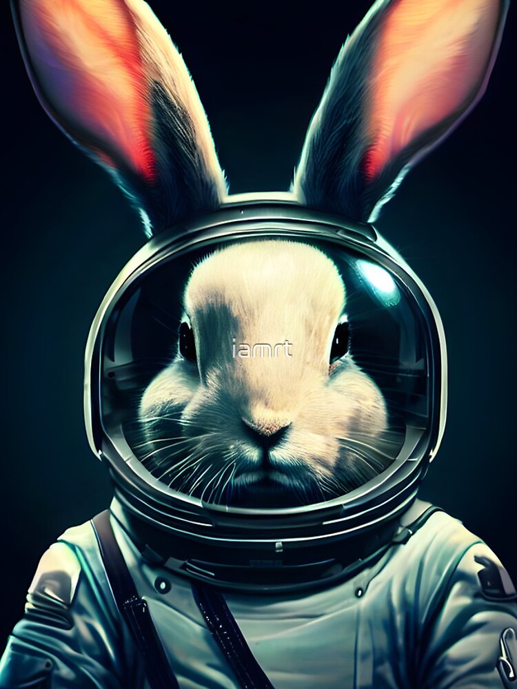 Thumbnail 4 of 4, iPhone Case, Astronaut Rabbit designed and sold by iamrt.
