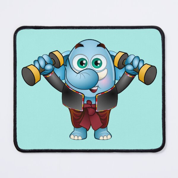 Item preview, Cute Thai elephant cartoon. designed and sold by Brain2Hands.