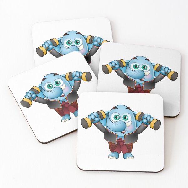 Item preview, Cute Thai elephant cartoon. designed and sold by Brain2Hands.