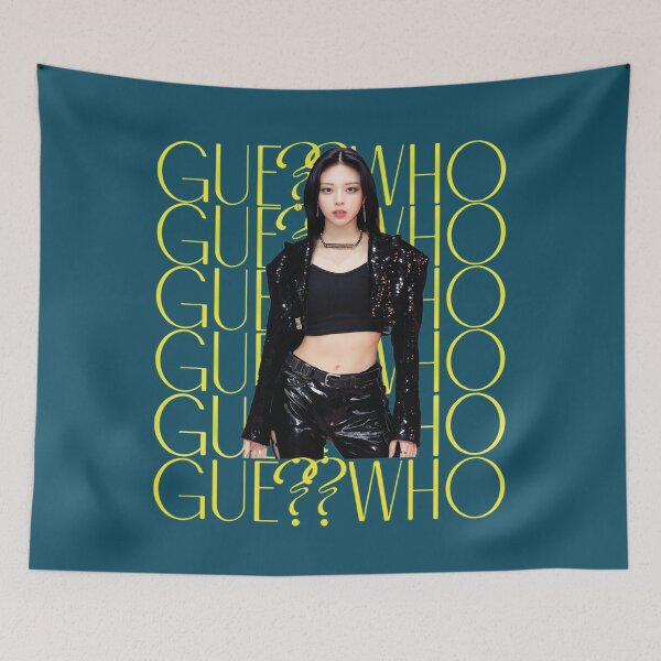 Item preview, ITZY GUESS WHO TYPOGRAPHY DESIGN YUNA 	 designed and sold by qldeyphds24.