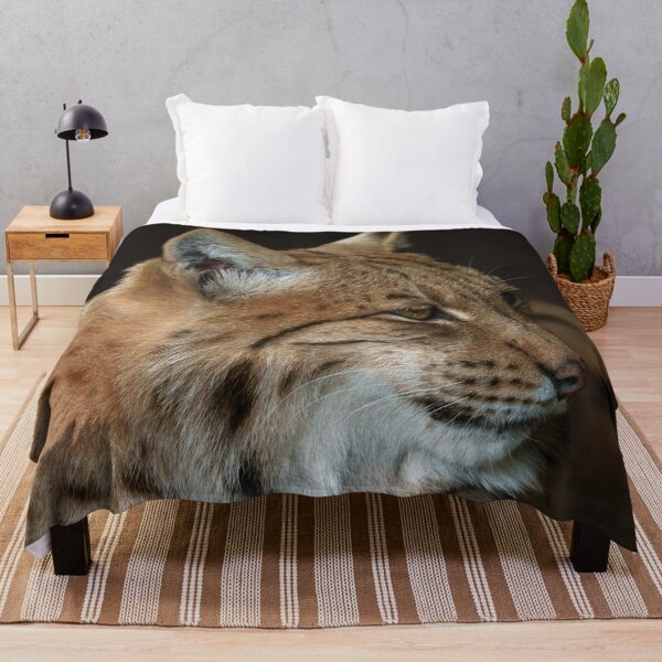 Item preview, Intense Gaze Close-up of a Lynx designed and sold by rawshutterbug.