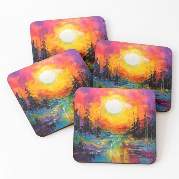 Item preview, Cascading falls on the river designed and sold by Red Witch Art.