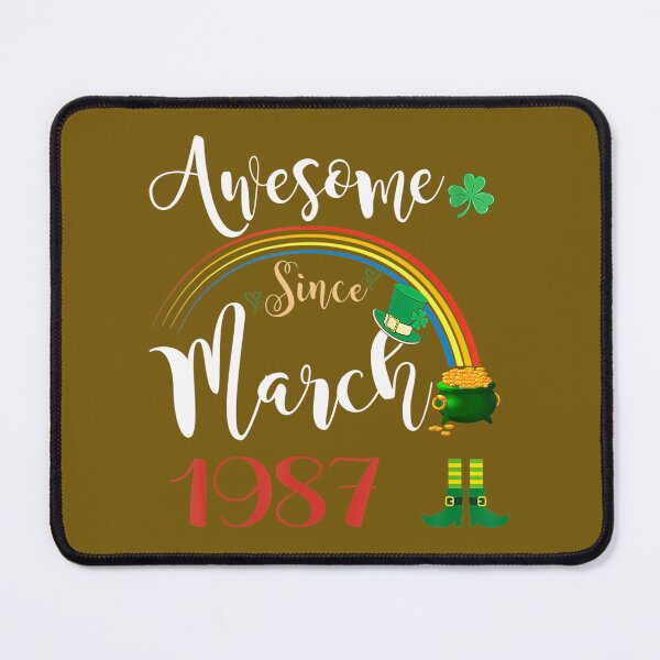 Item preview, 35 Years Old Awesome Since March 1987 35th Birthday designed and sold by qcajhurvq73.