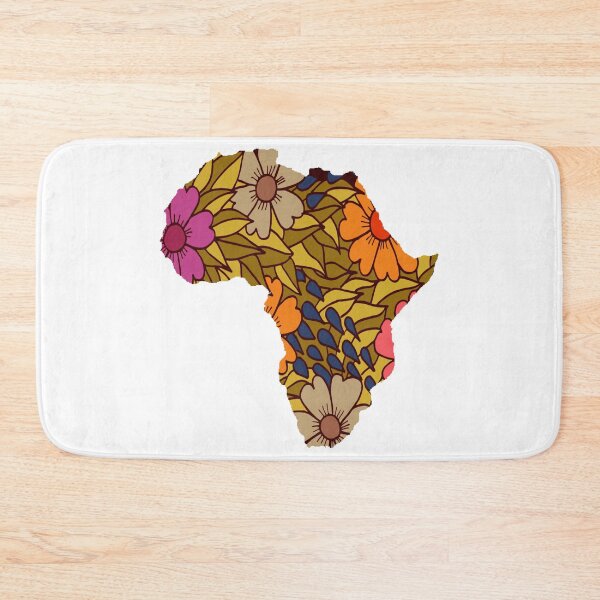Item preview, Africa floral map designed and sold by adlkh.