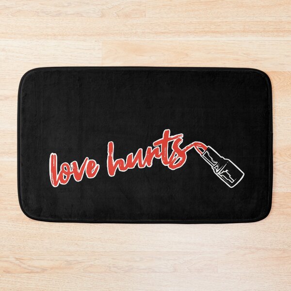 Item preview, Love Hurts - Hopeless Romantic - on black designed and sold by artbymandymeow.