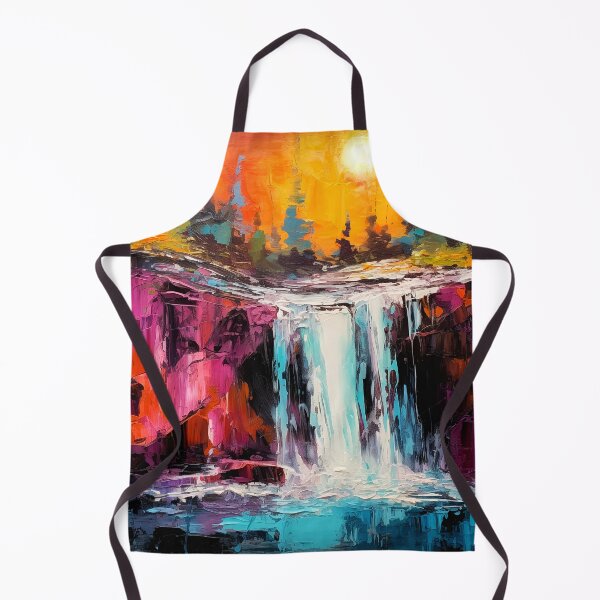 Item preview, Cascading falls on the river 1 designed and sold by Red Witch Art.