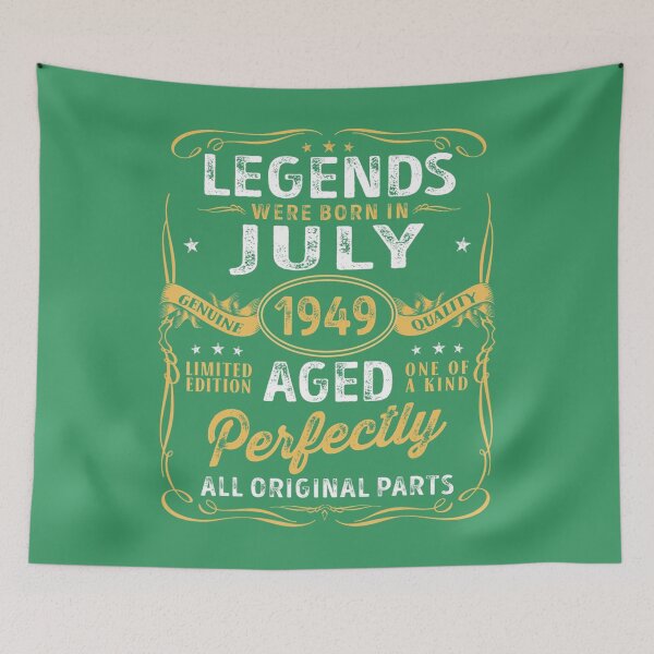 Item preview, 73Rd Birthday Decoration Legends Were Born In July 1949  	 designed and sold by wuvuhamqfd35.