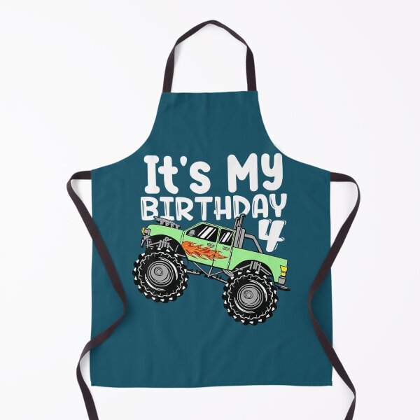Item preview, It`s My Birthday 4 Kids Party Themed Monster Truck Birthday designed and sold by qldeyphds24.