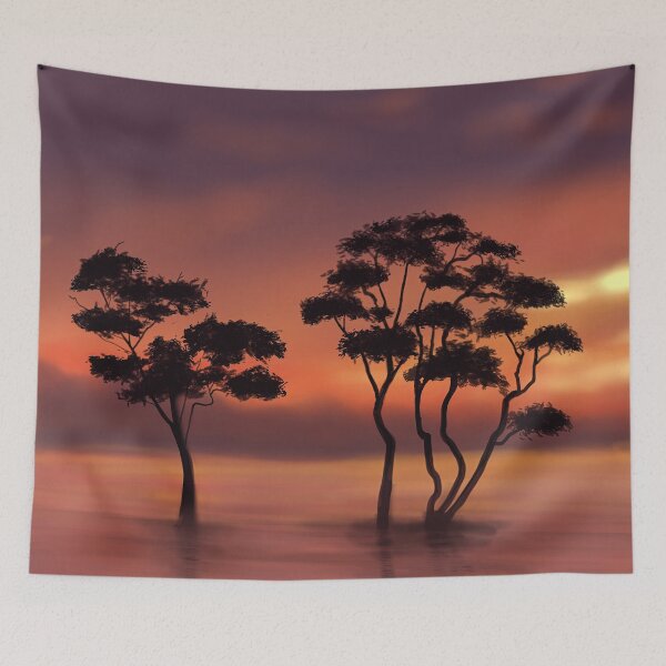 Item preview, Tropical Trees designed and sold by designs-by-ann.