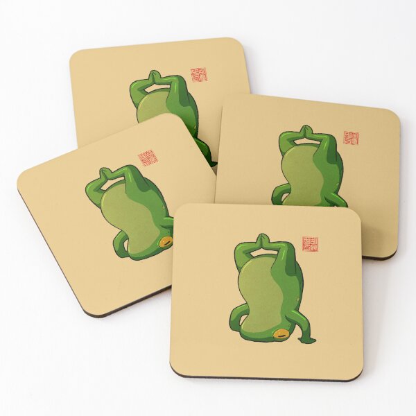 Item preview, yoga frog headstand pose designed and sold by DingHuArt.