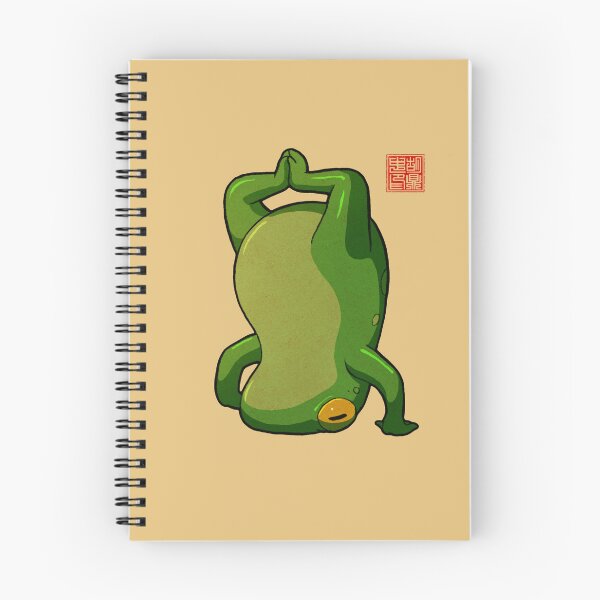 Item preview, yoga frog headstand pose designed and sold by DingHuArt.