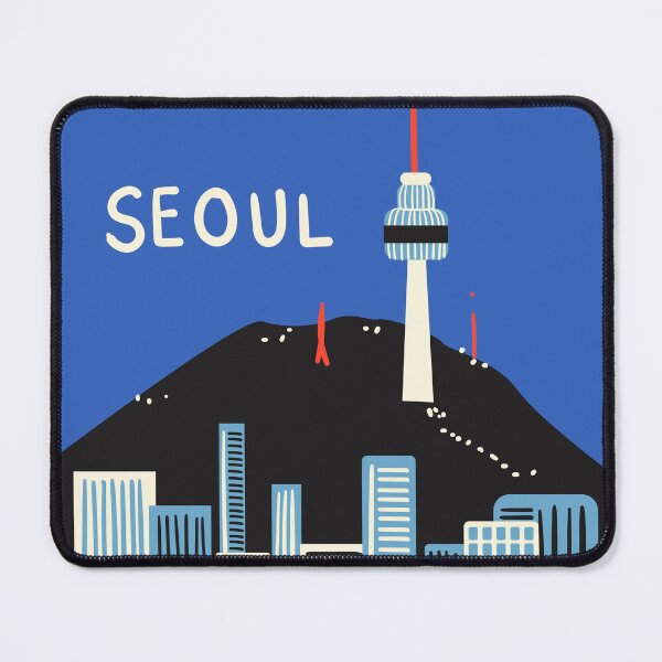 Item preview, Seoul Namsan Tower designed and sold by AngelDaisyDotCo.