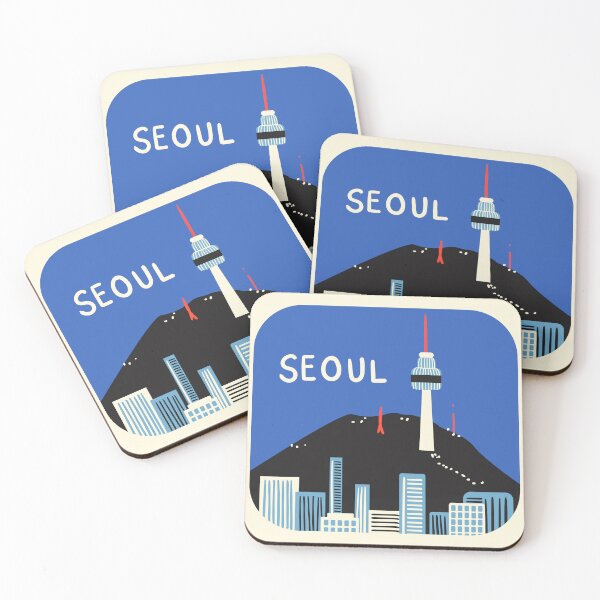 Item preview, Seoul Namsan Tower designed and sold by AngelDaisyDotCo.