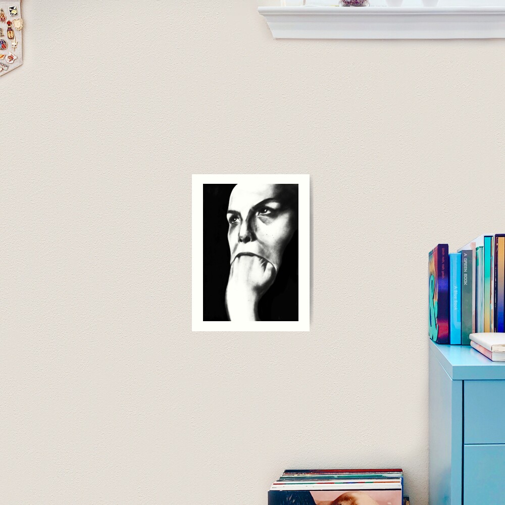 fist in the mouth Art Print