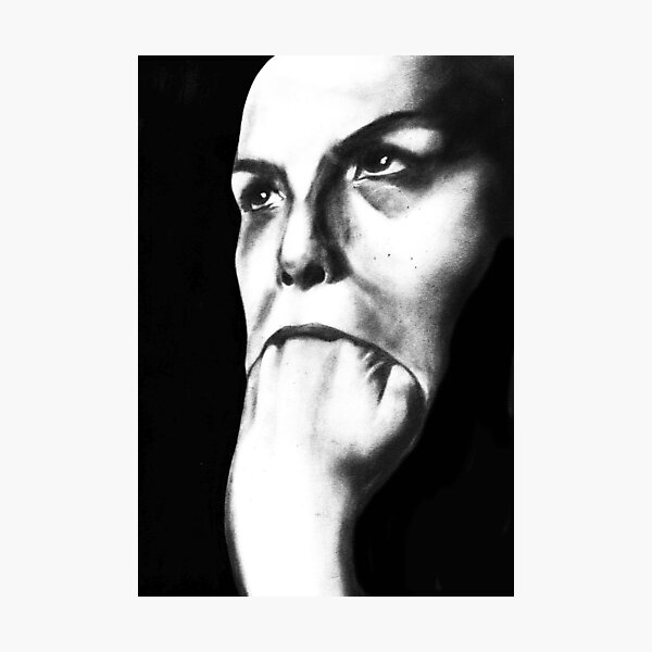 fist in the mouth Photographic Print