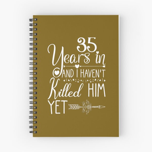 Item preview, 35 Years Wedding Anniversary 	 Idea for Her and Wife 		 designed and sold by qcajhurvq73.
