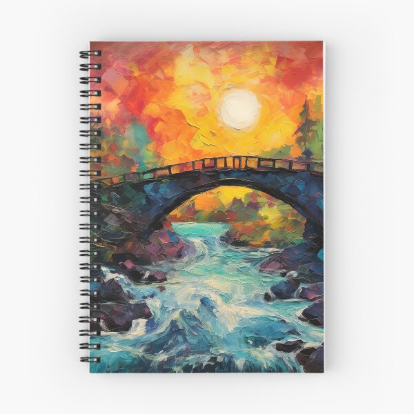 Item preview, Cascading falls on the river 2 designed and sold by Red Witch Art.