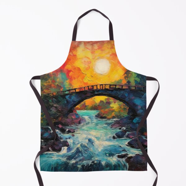 Item preview, Cascading falls on the river 2 designed and sold by Red Witch Art.