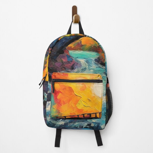 Item preview, Cascading falls on the river 2 designed and sold by Red Witch Art.