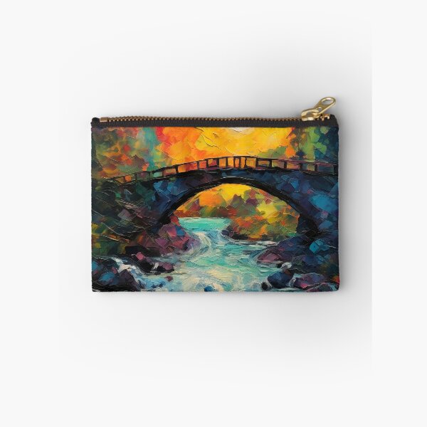Item preview, Cascading falls on the river 2 designed and sold by Red Witch Art.