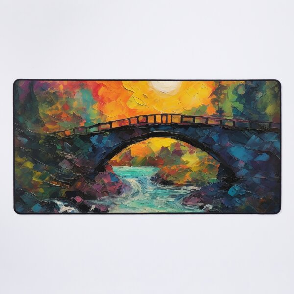 Item preview, Cascading falls on the river 2 designed and sold by Red Witch Art.