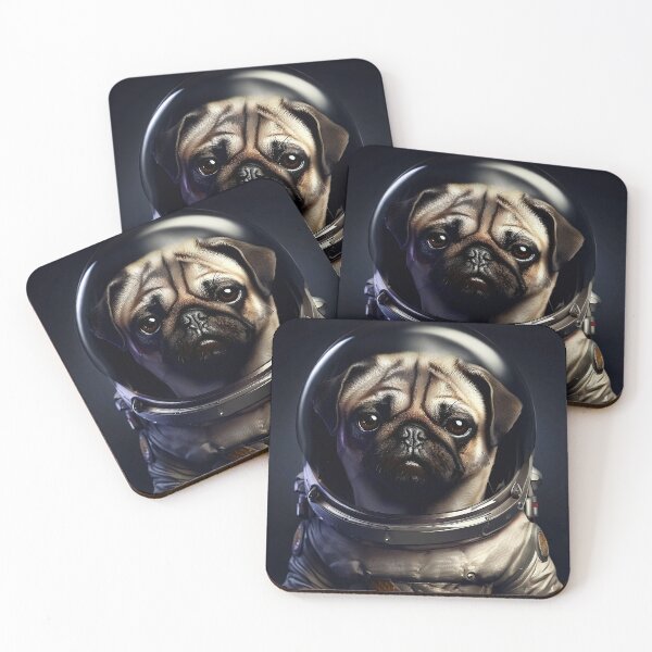 Item preview, Astronaut Pug designed and sold by iamrt.