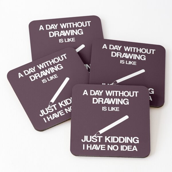 Item preview, A Day Without Drawing Is Like - Funny Pencil Drawer 	 	 designed and sold by egyzueol16.