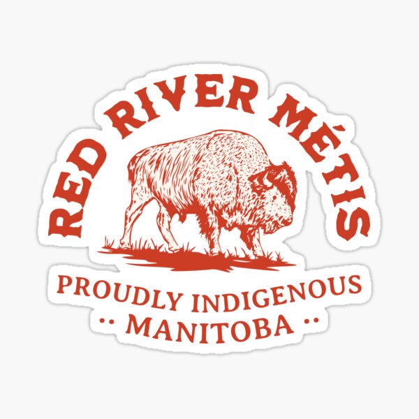 Item preview, Red River Metis Buffalo designed and sold by marsdesignshop.