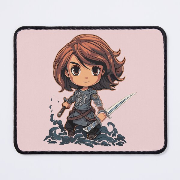 Item preview, Cute Cartoon warrior Girl with sword designed and sold by Corneel  Buma.
