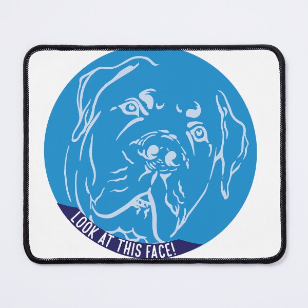Item preview, Look at this face in Blues designed and sold by CandiceGyll.