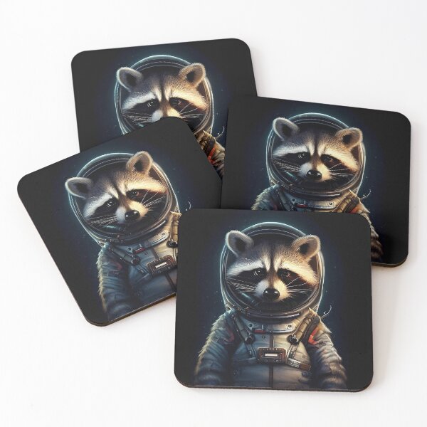 Item preview, Astronaut Racoon designed and sold by iamrt.
