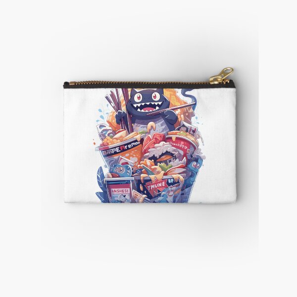 Artikelvorschau, Ramen-Monster, Ramen, Monster, Kunstwerk, Nudeln entworfen und verkauft von Osamustudio.