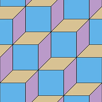 Artwork thumbnail, 3d Cube Pattern by gorff