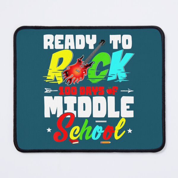 Item preview, Ready To Rock 100 Days Of Middle School Funny Guitar Lover designed and sold by qldeyphds24.