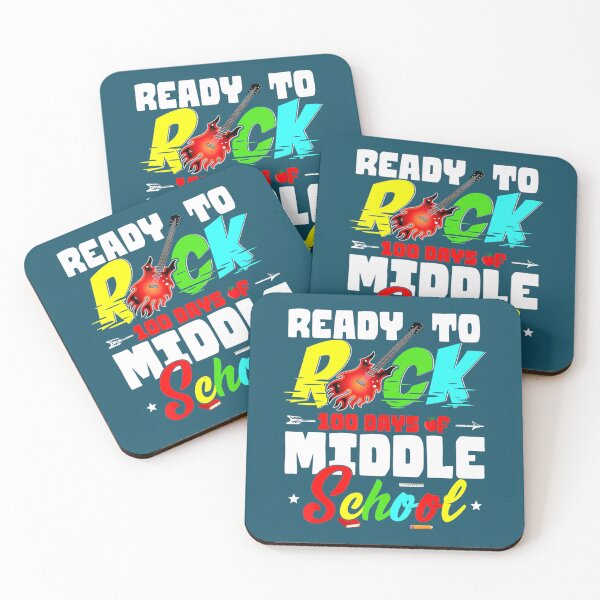 Item preview, Ready To Rock 100 Days Of Middle School Funny Guitar Lover 	 	 designed and sold by qldeyphds24.