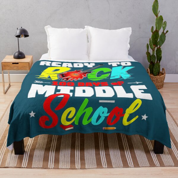 Item preview, Ready To Rock 100 Days Of Middle School Funny Guitar Lover designed and sold by qldeyphds24.