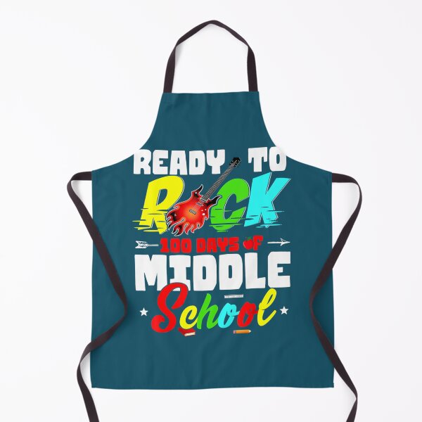 Item preview, Ready To Rock 100 Days Of Middle School Funny Guitar Lover designed and sold by qldeyphds24.