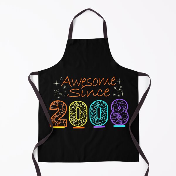 Item preview, Awesome Since 2008 Birthday Gift designed and sold by NumbersFort.