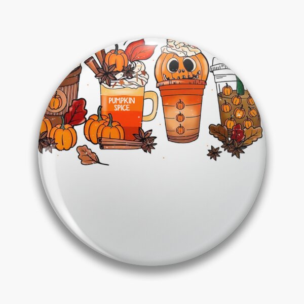 Item preview, Fall Coffee Pumpkin Spice Latte Drinks designed and sold by ToastKourtneyC.