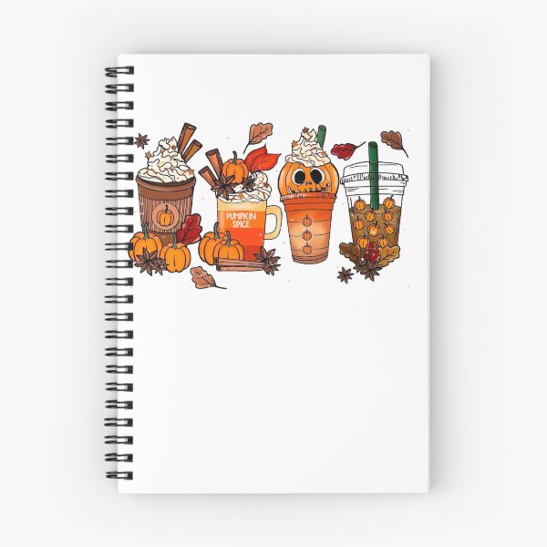 Item preview, Fall Coffee Pumpkin Spice Latte Drinks designed and sold by ToastKourtneyC.