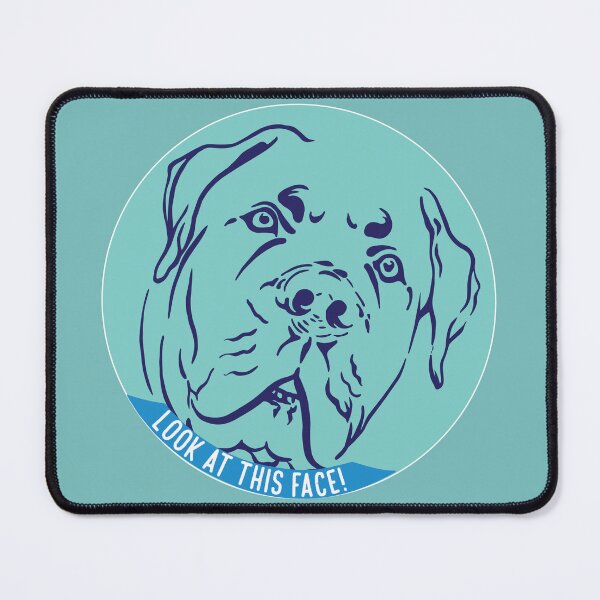 Item preview, Look at this face in Turq designed and sold by CandiceGyll.