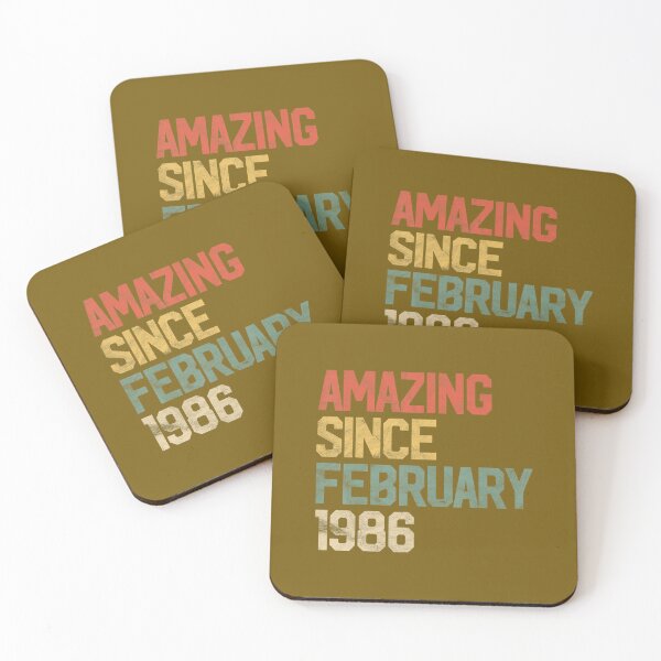 Item preview, 36 Year Old 	 Amazing Since February 1986 36th Birthday 		 designed and sold by qcajhurvq73.