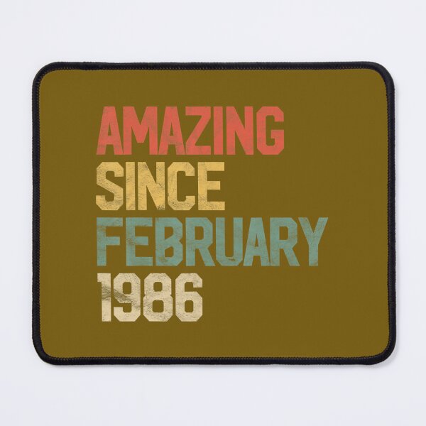 Item preview, 36 Year Old Amazing Since February 1986 36th Birthday designed and sold by qcajhurvq73.
