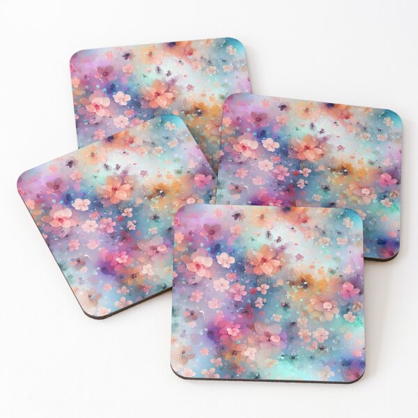 Item preview, Watercolor Pastel Mini Florals designed and sold by EricaJackson.