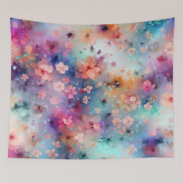 Item preview, Watercolor Pastel Mini Florals designed and sold by EricaJackson.