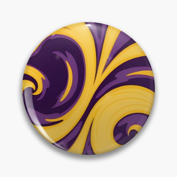 Artikelvorschau, Ebru Inspired Purple Yellow Black Design entworfen und verkauft von MiracleROLArt.
